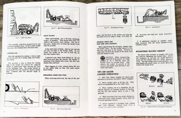 Massey Ferguson Mf 100 Loader Operators Owners Manual Mf 35 50 65 202 203 204 - Image 5