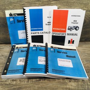 International 464 Diesel Tractor Service Parts Operators Manual Engine Chassis