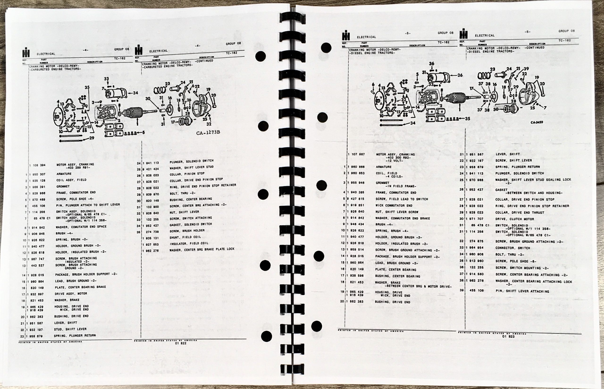 International 464 Diesel Tractor Service Parts Operators Manual Engine Chassis - Image 15