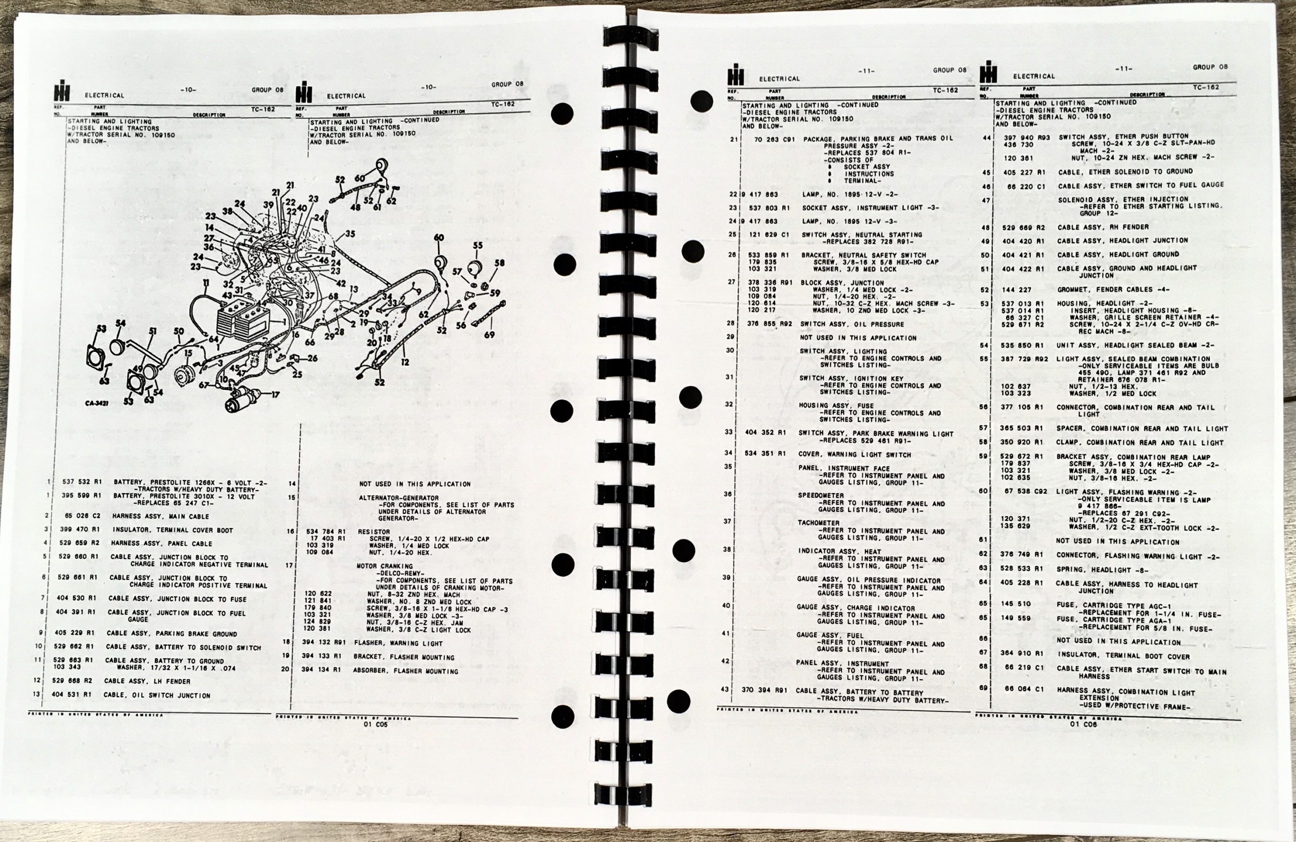 International 464 Diesel Tractor Service Parts Operators Manual Engine Chassis - Image 17