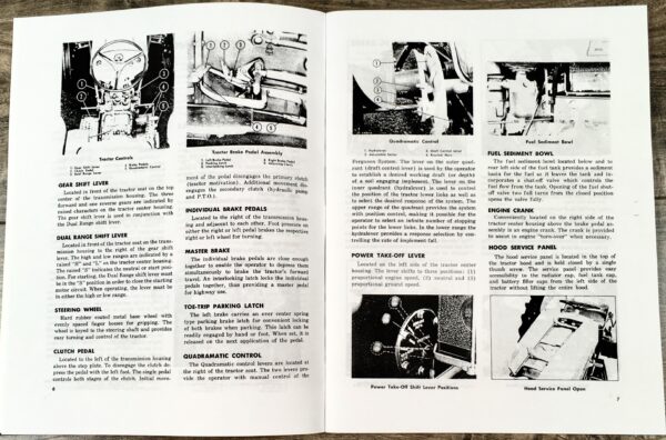 Ferguson To35 To 35 Diesel Tractor Operators Owners Manual W/ 23C Engine Massey - Image 4
