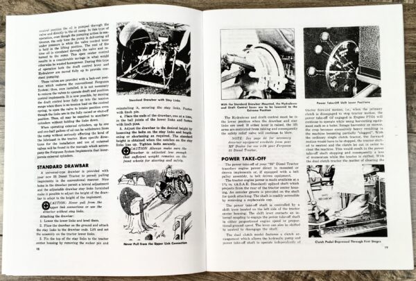 Ferguson To35 To 35 Diesel Tractor Operators Owners Manual W/ 23C Engine Massey - Image 5