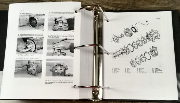 Case W30 Wheel Loader Pay Loader Service Technical Manual Repair Shop In Binder - Image 13