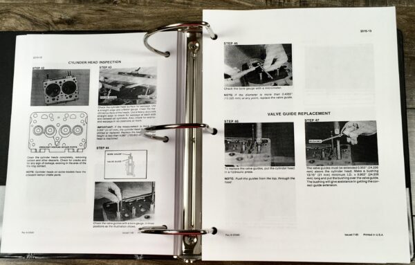 Case W30 Wheel Loader Pay Loader Service Technical Manual Repair Shop In Binder - Image 14