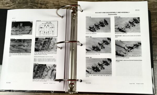 Case W30 Wheel Loader Pay Loader Service Technical Manual Repair Shop In Binder - Image 10