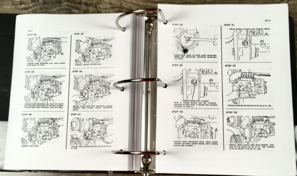 Case W30 Wheel Loader Pay Loader Service Technical Manual Repair Shop In Binder - Image 11