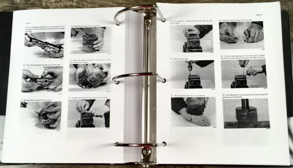Case W30 Wheel Loader Pay Loader Service Technical Manual Repair Shop In Binder - Image 12