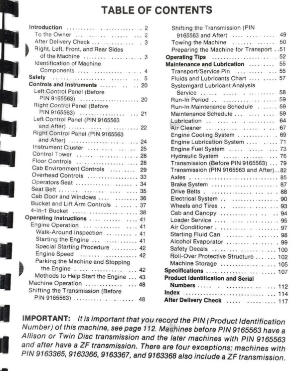 Case W30 Wheel Loader Pay Loader Service Parts Operators Manual Shop Set - Image 23