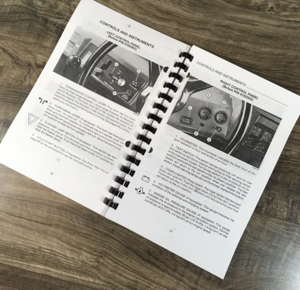 Case W30 Wheel Loader Pay Loader Service Parts Operators Manual Shop Set - Image 24