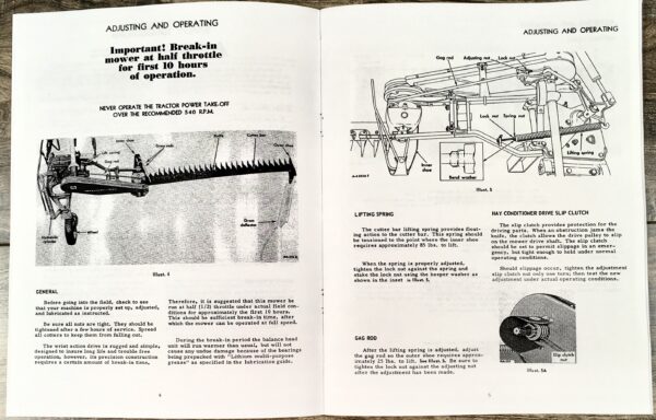 International Harvester 1000 Balanced Mower Operators Owners Manual - Image 6