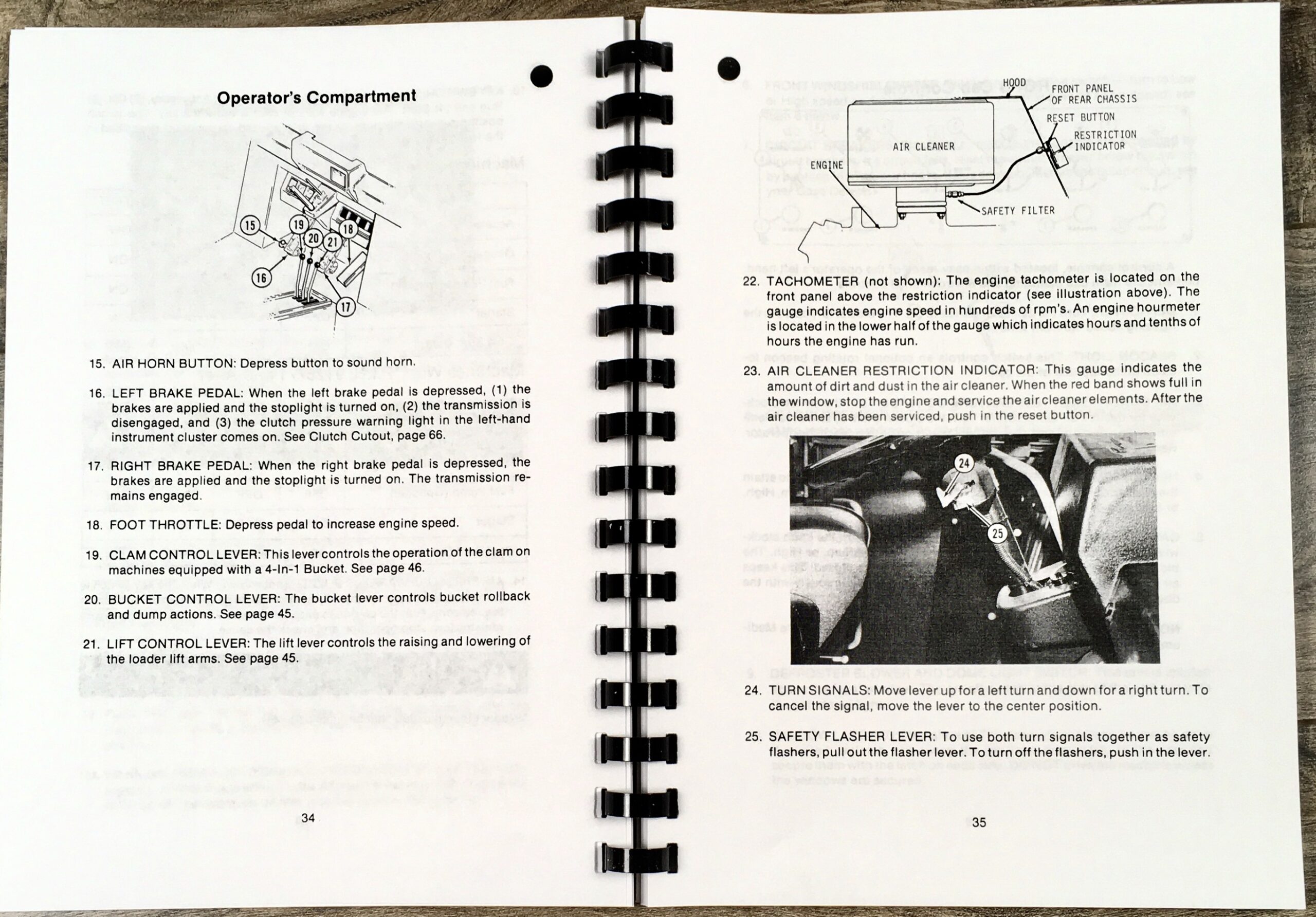 J I Case W14 Articulated Loader S/N 9119672 And After Operators Owners Manual - Image 5