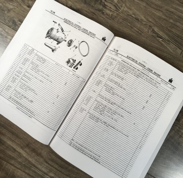 Farmall M Mv Tractor Service + Parts Manuals Shop Repair International Mccormick - Image 6