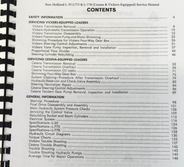 New Holland L35 L775 L778 Skid-Steer Loader Service Repair Shop Manual Technical - Image 2