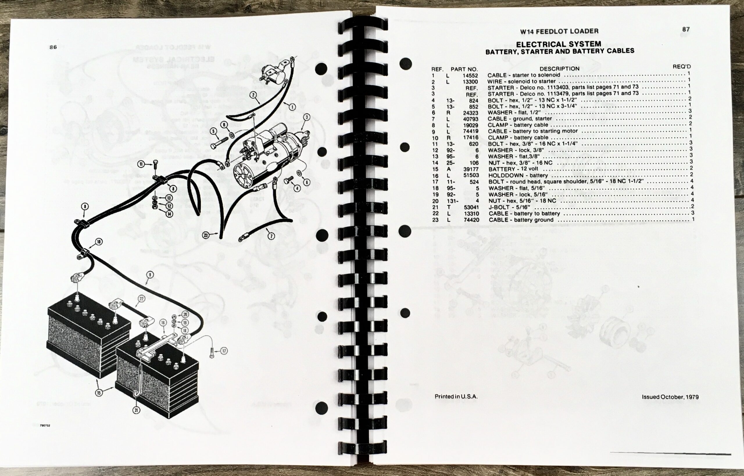 J I Case W14 Feedlot Articulated Loader Parts Manual Catalog Exploded Views - Image 10