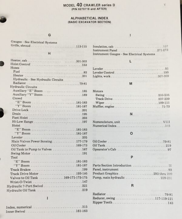 Case Drott 40D Crawler Excavator Service Repair Manual Parts Catalog Shop Set - Image 6