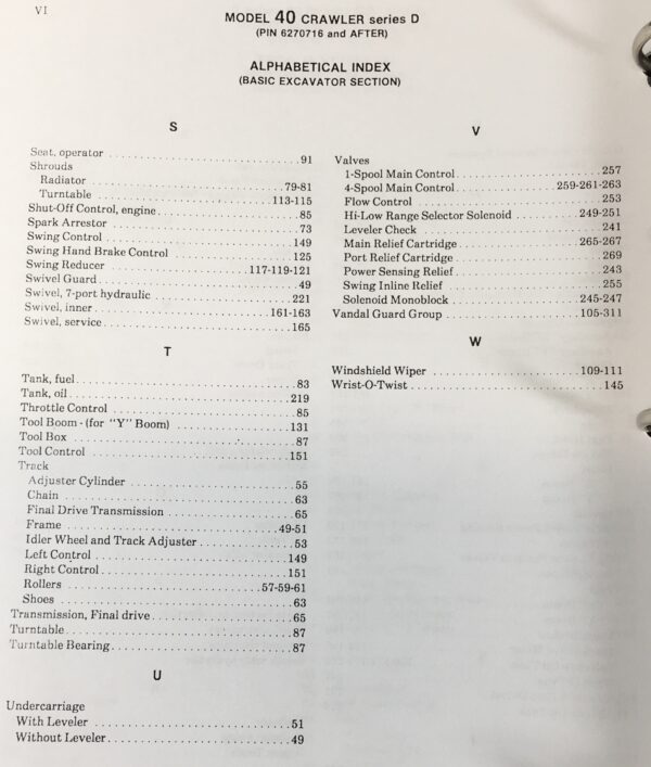 Case Drott 40D Crawler Excavator Service Repair Manual Parts Catalog Shop Set - Image 7