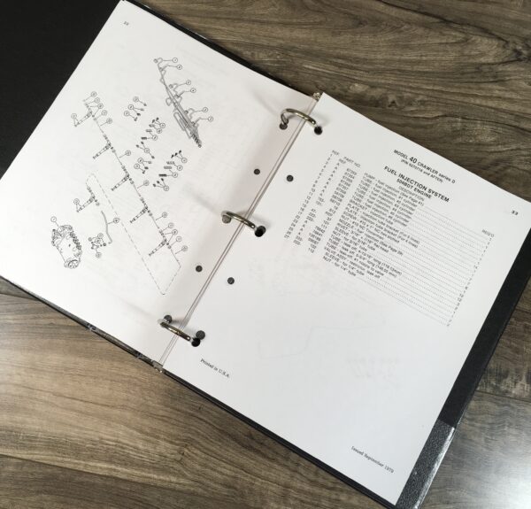 Case Drott 40D Crawler Excavator Service Repair Manual Parts Catalog Shop Set - Image 10