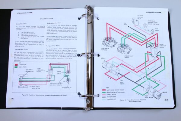 Case Drott 40D Crawler Excavator Service Repair Manual Parts Catalog Shop Set - Image 3