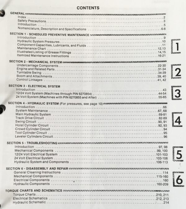 Case Drott 40D Crawler Excavator Service Technical Repair Manual 40 Series D - Image 3