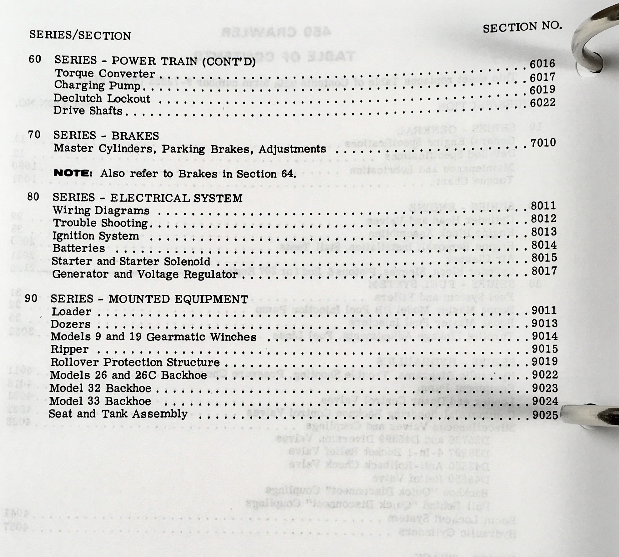 Case 450 Crawler Loader Dozer Service Manual 188 Diesel Engine Parts Catalog Set Before -3038436 - Image 11
