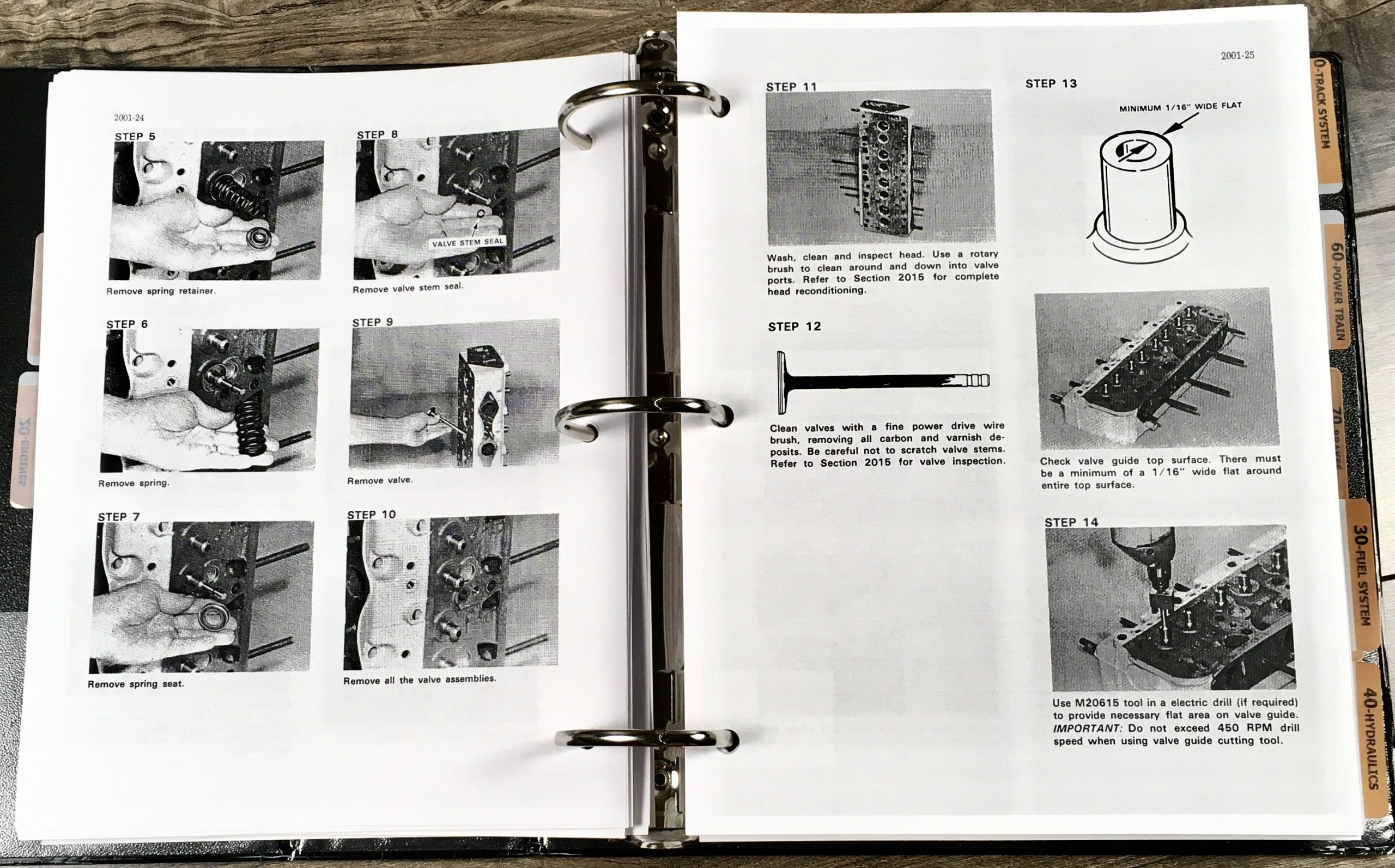 Case 450 Crawler Loader Dozer Service Manual 188 Diesel Engine Parts Catalog Set Before -3038436 - Image 15