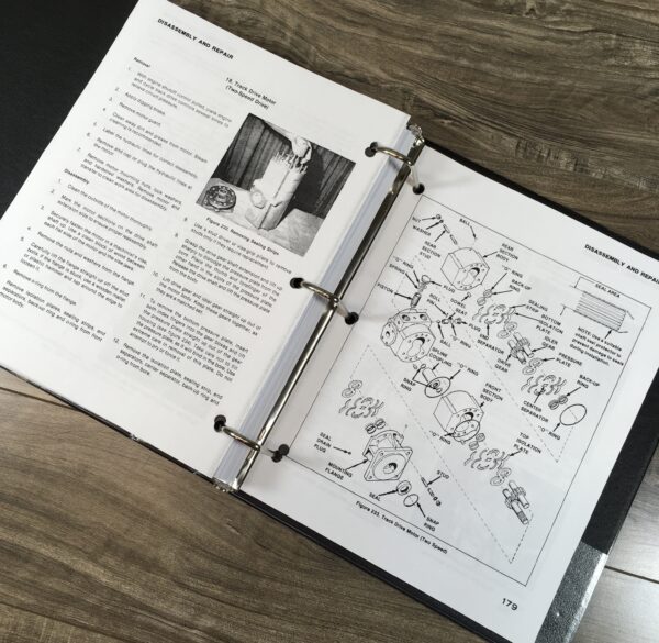 Case Drott 40D Crawler Excavator Service Technical Repair Manual 40 Series D - Image 8