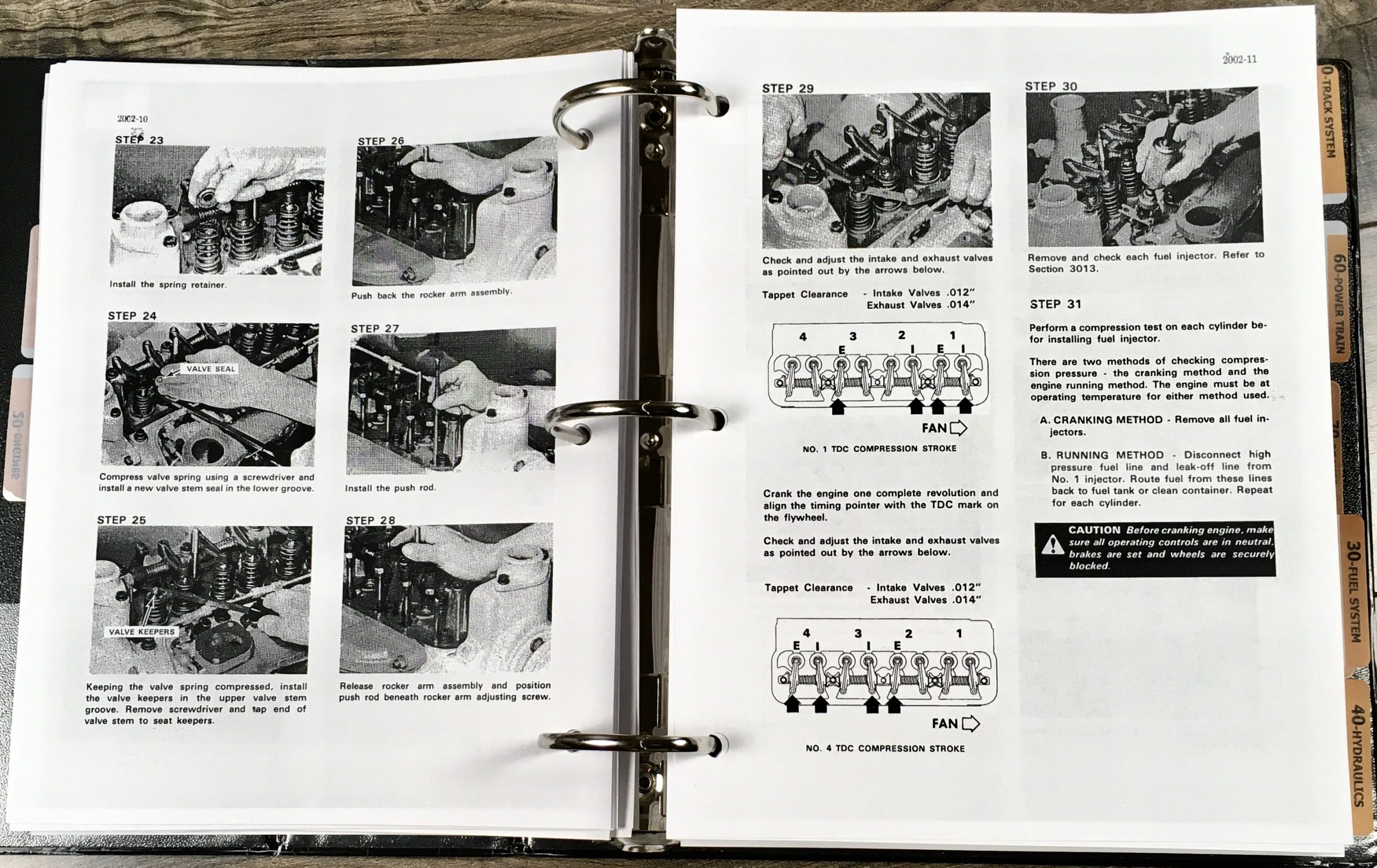 Case 450 Crawler Loader Dozer Service Manual 188 Diesel Engine Parts Catalog Set Before -3038436 - Image 24