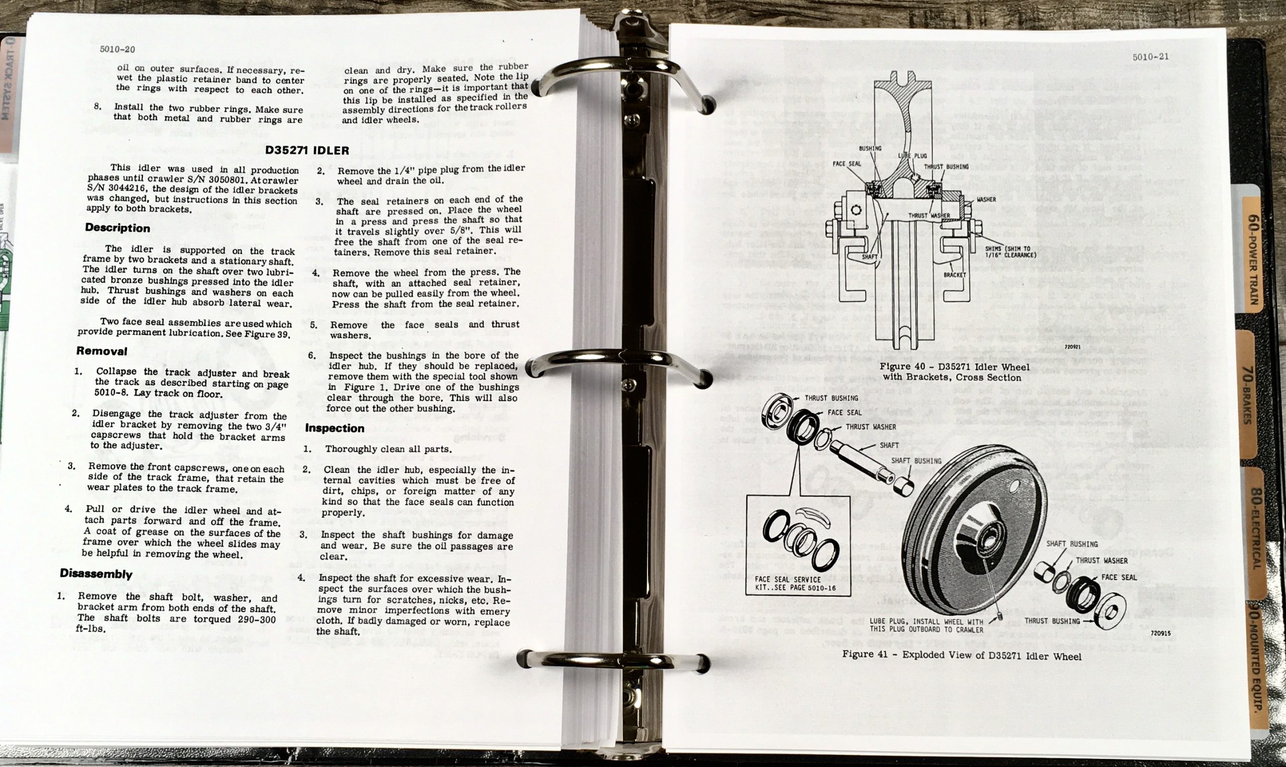 Case 450 Crawler Loader Dozer Service Manual 188 Diesel Engine Parts Catalog Set Before -3038436 - Image 18