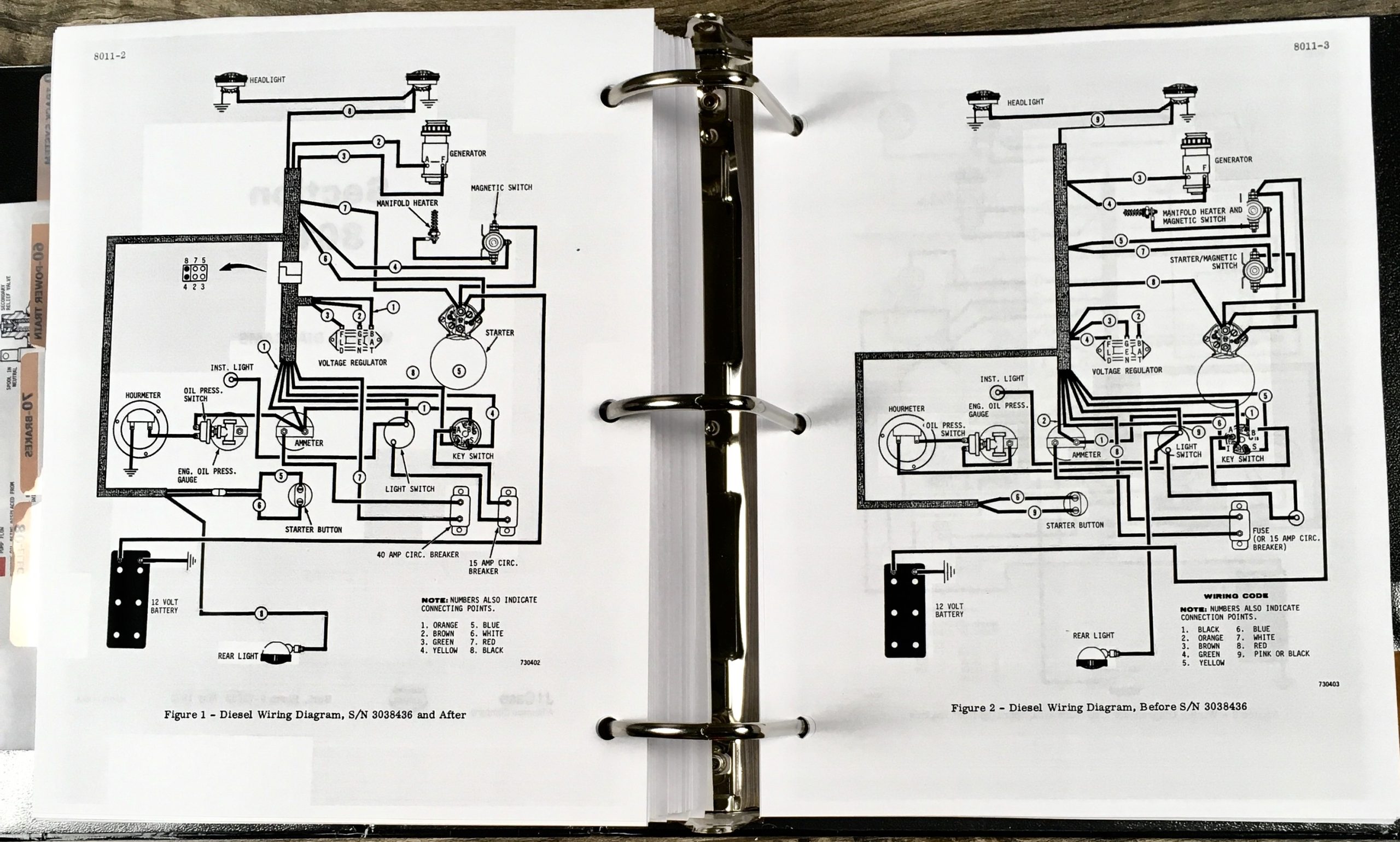 Case 450 Crawler Loader Dozer Service Manual 188 Diesel Engine Parts Catalog Set Before -3038436 - Image 16