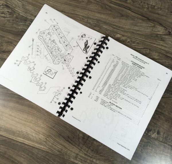 Case Drott 40D 40 Series D Sn 6270716+ Crawler Excavator Parts Manual Catalog - Image 5