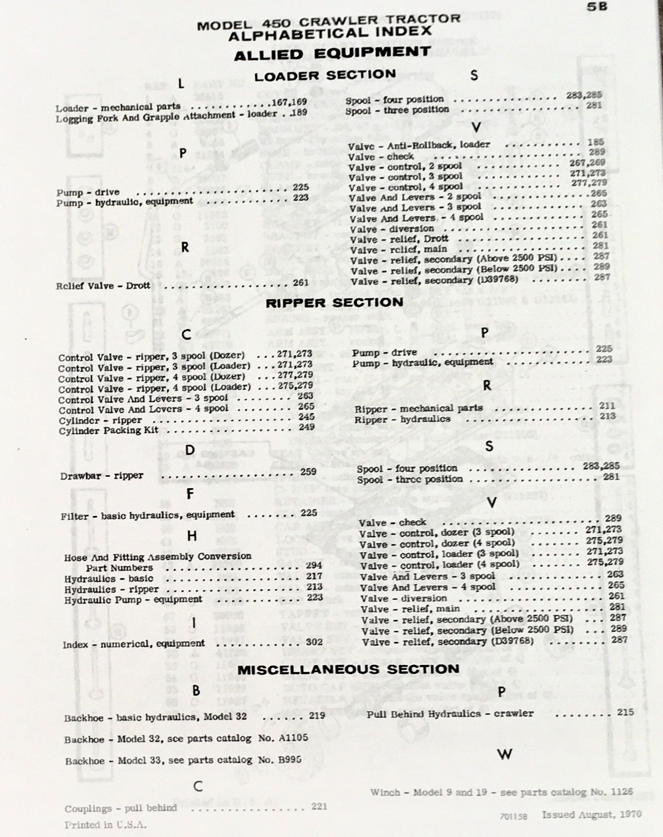 Case 450 Crawler Loader Dozer Service Manual 188 Diesel Engine Parts Catalog Set Before -3038436 - Image 5