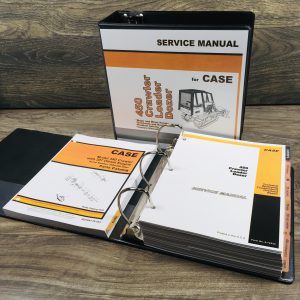 Case 450 Crawler Loader Dozer Service Manual 207 Diesel Engine Parts Catalog Set 3060306-After