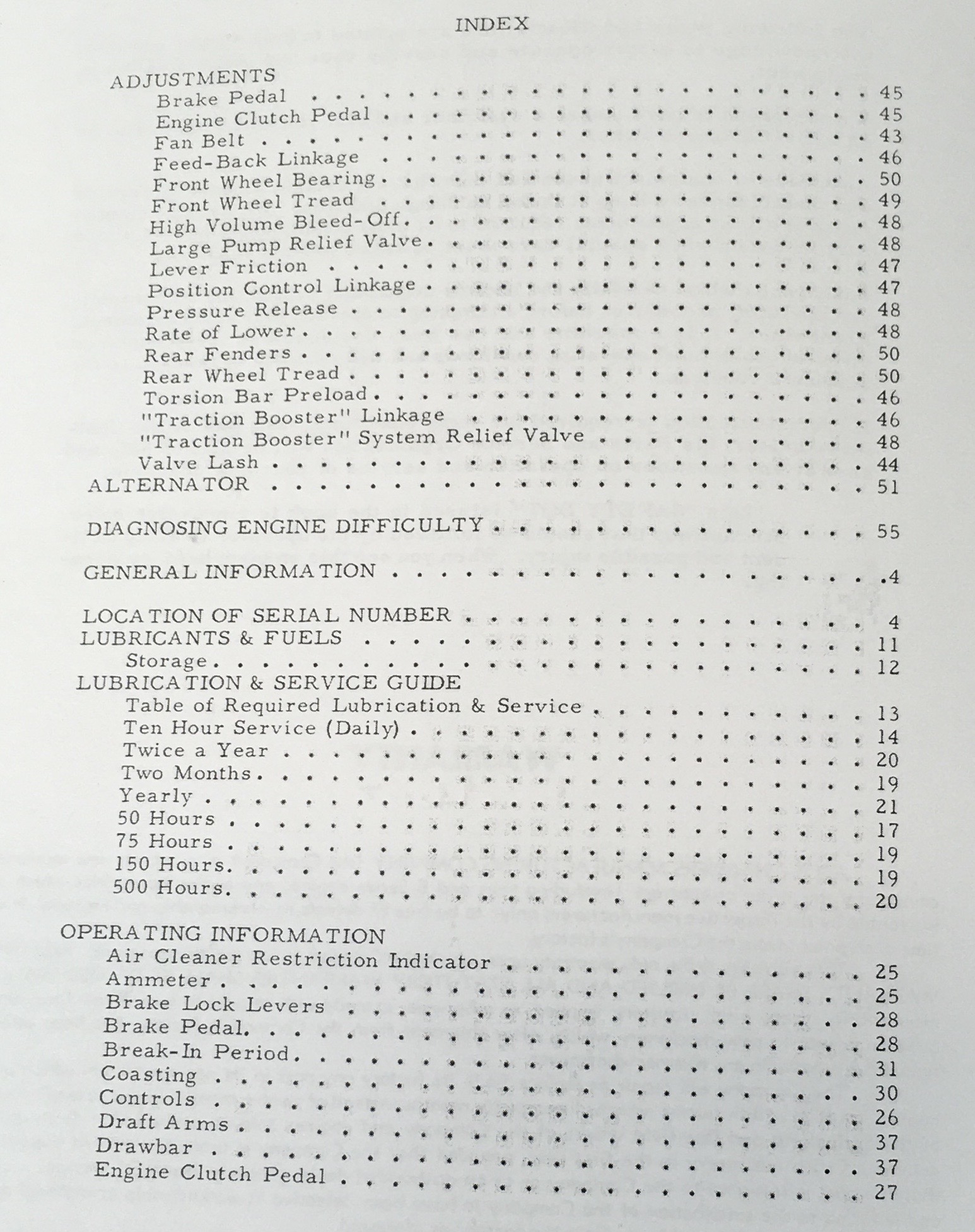 Allis Chalmers 180 Diesel Tractor Owners Operators Manual One-Eighty - Image 2