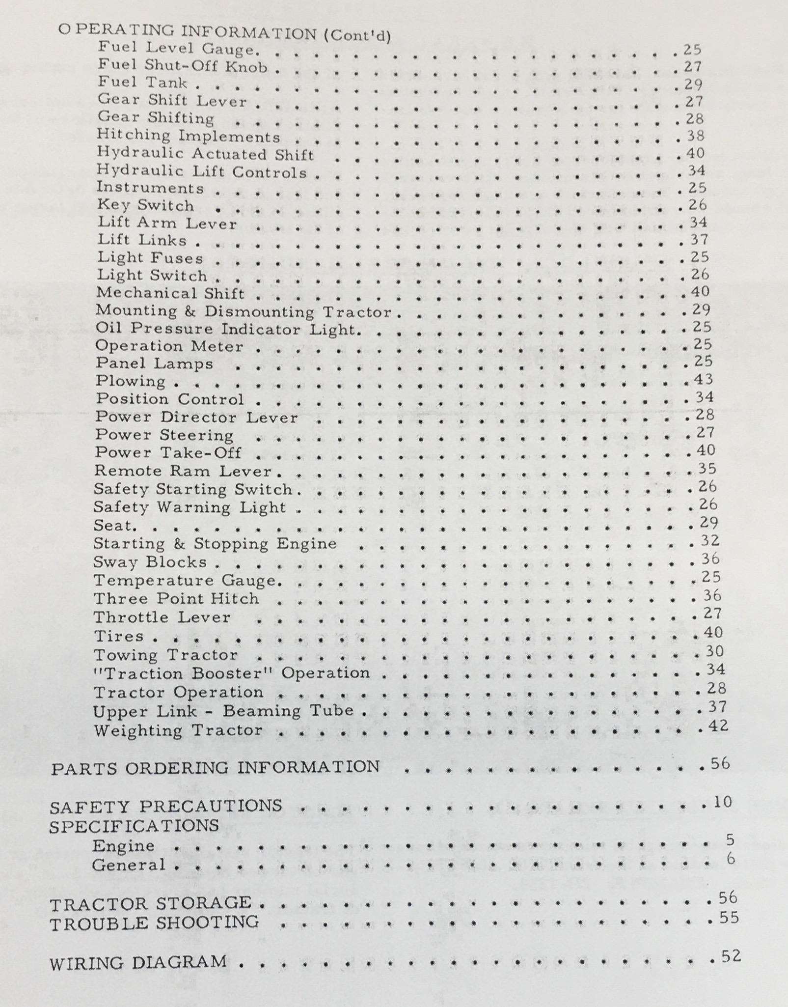 Allis Chalmers 180 Diesel Tractor Owners Operators Manual One-Eighty - Image 3