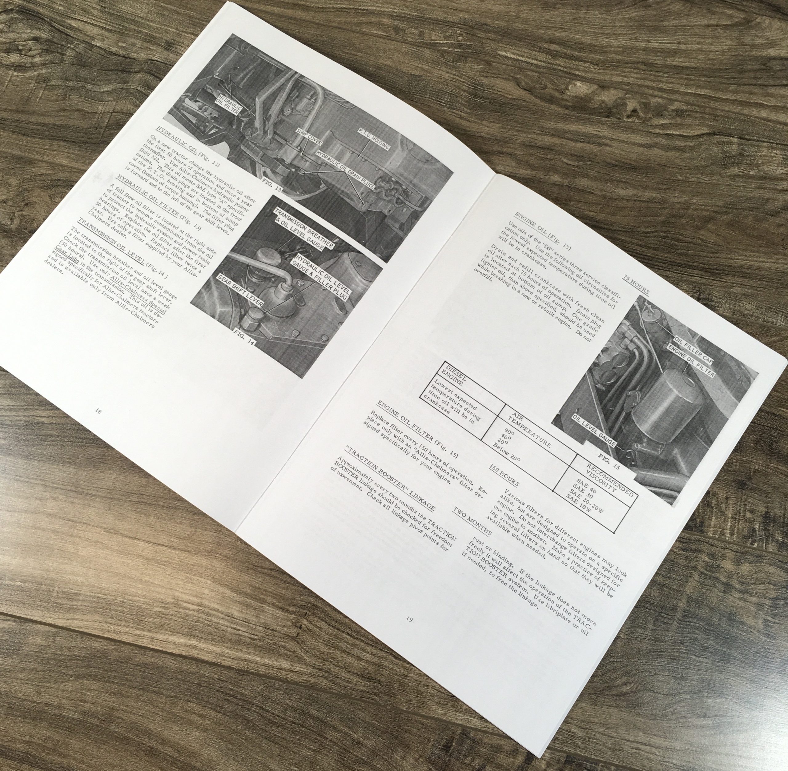 Allis Chalmers 180 Diesel Tractor Owners Operators Manual One-Eighty - Image 5