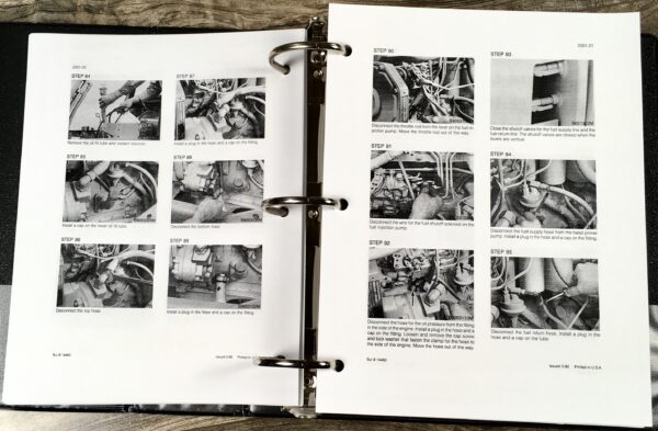 Case 650 Crawler Bull Dozer Service Technical Manual Repair Shop Book Binder - Image 12