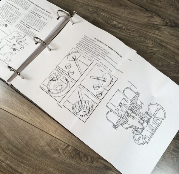 Case 880R Wheel Excavator Service Technical Manual Repair Shop Binder Hoe - Image 10