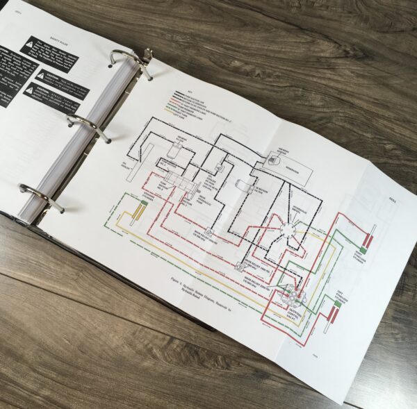 Case 880R Wheel Excavator Service Technical Manual Repair Shop Binder Hoe - Image 8