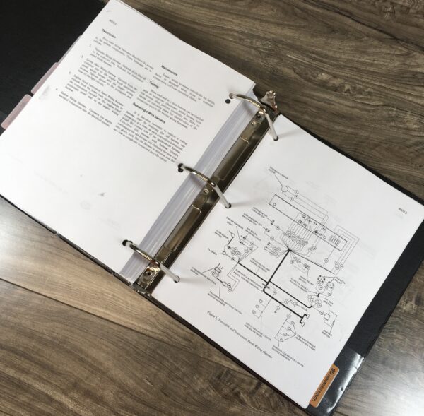 Case 880R Wheel Excavator Service Technical Manual Repair Shop Binder Hoe - Image 5