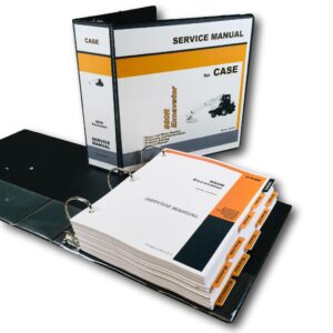 Case 880R Wheel Excavator Service Technical Manual Repair Shop Binder Hoe
