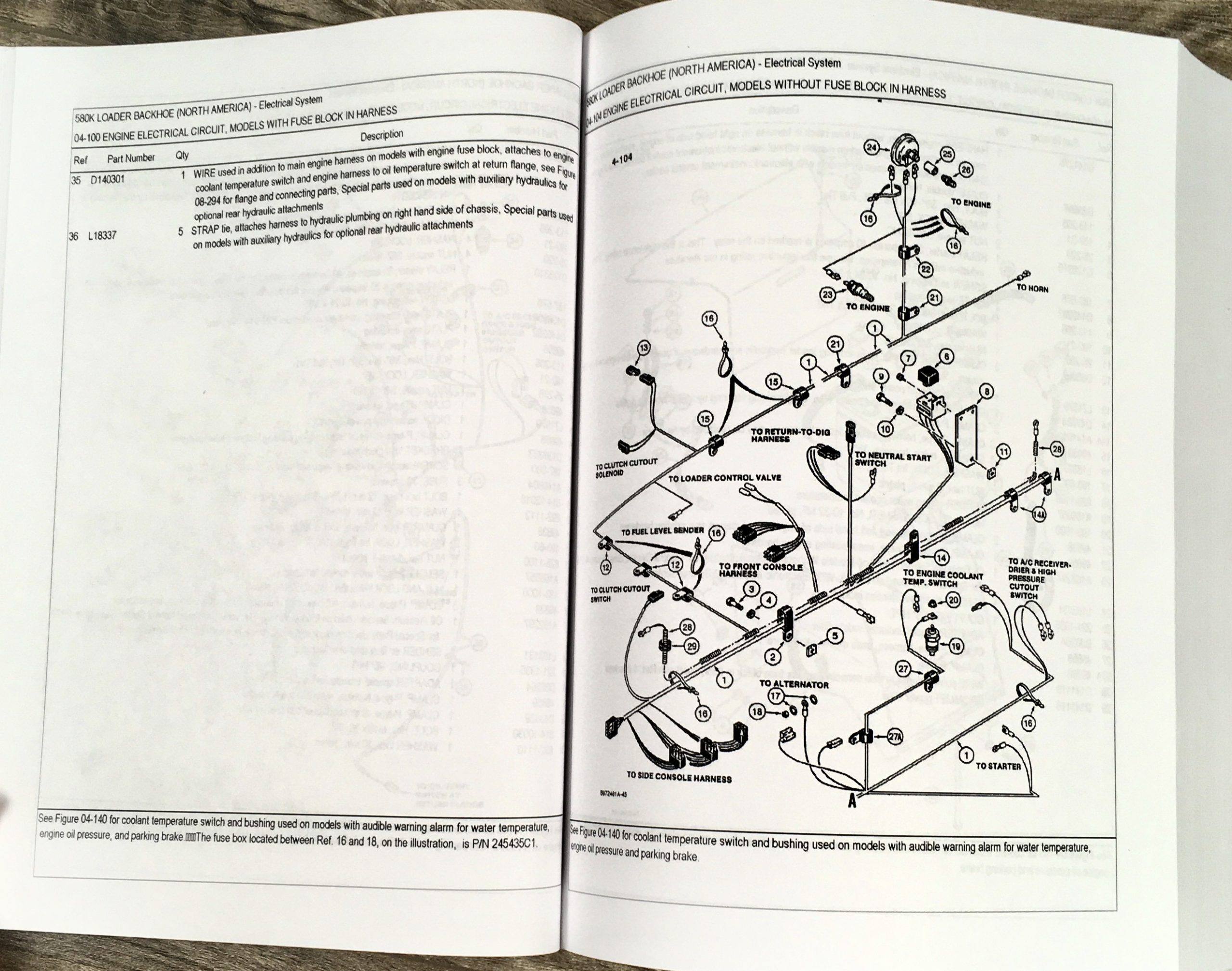Case 580K Ck Loader Backhoe Parts Manual Catalog Book Phase One 1 I One - Image 5