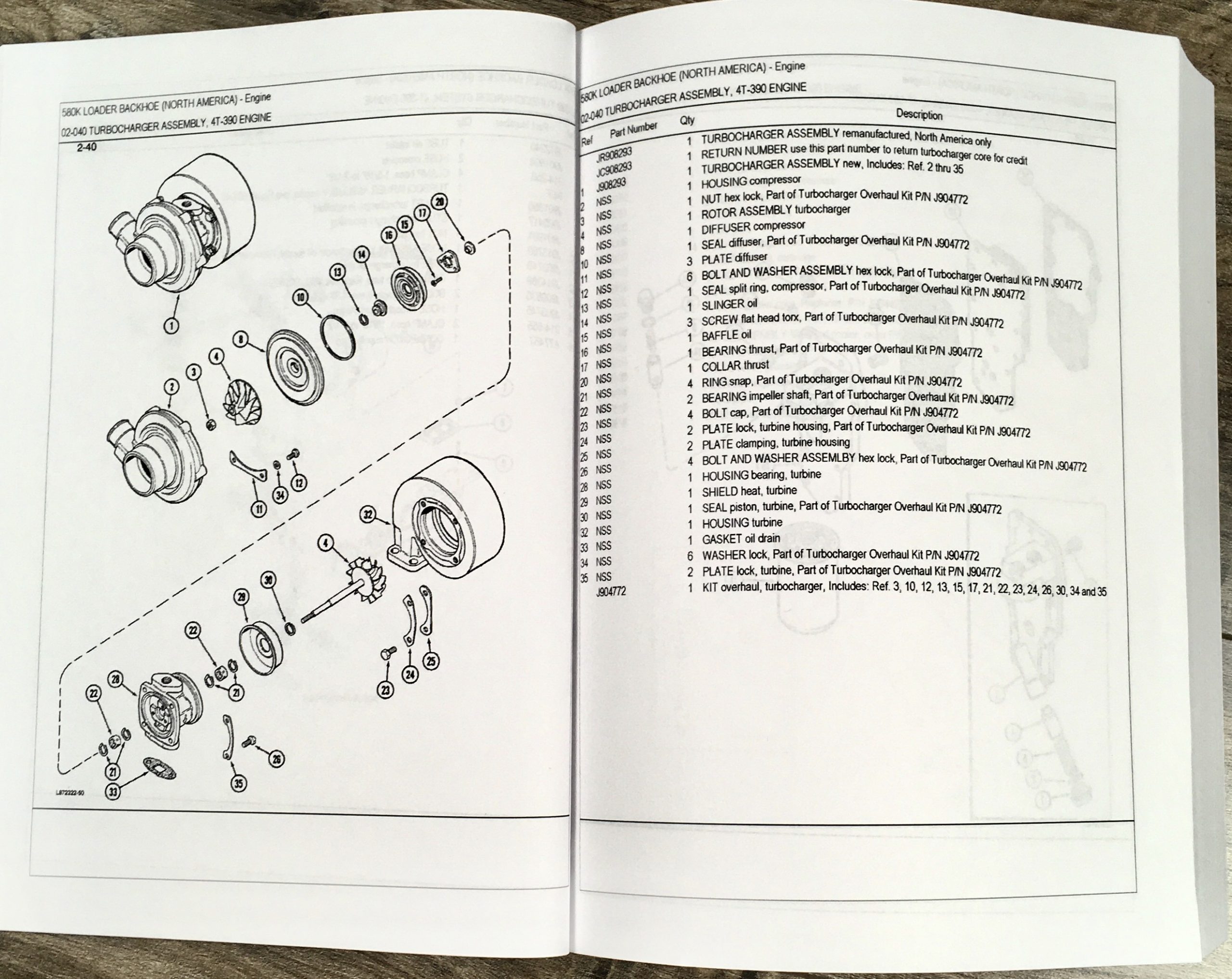 Case 580K Ck Loader Backhoe Parts Manual Catalog Book Phase One 1 I One - Image 8