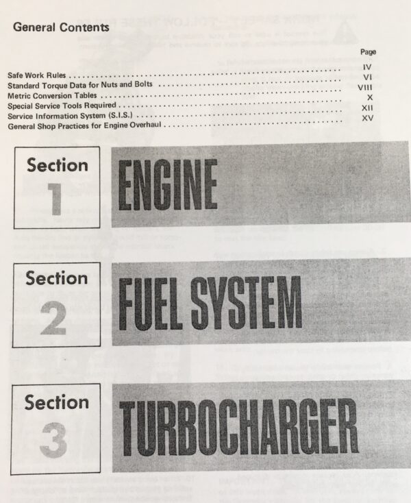 International Diesel Engines D239 D246 D268 Service Repair Shop Manual Ih Engine - Image 2