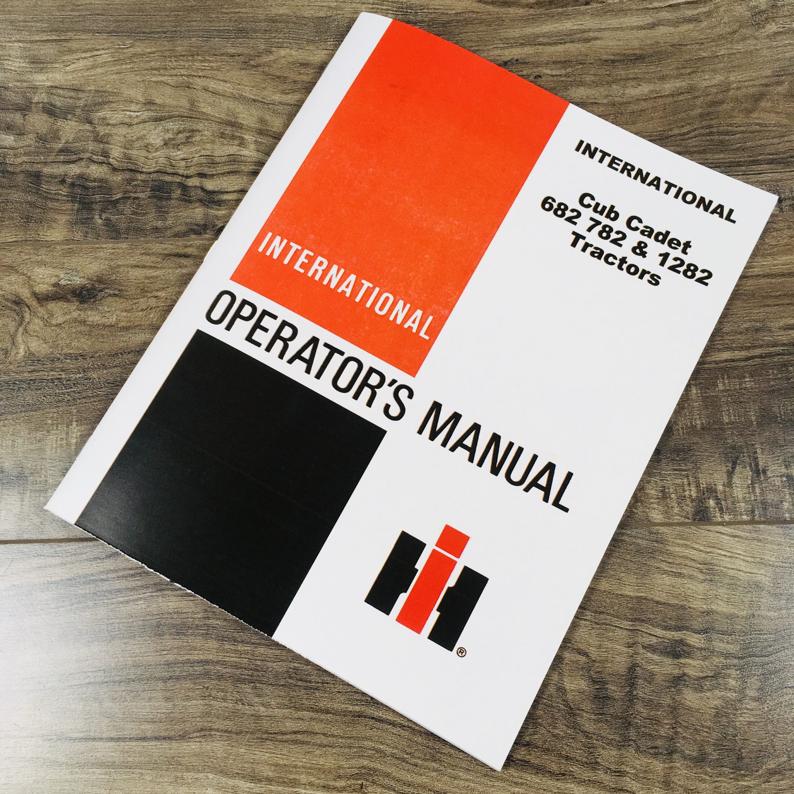 International Cub Cadet 1282 682 782 Tractor Operators Owners Manual Maintenance