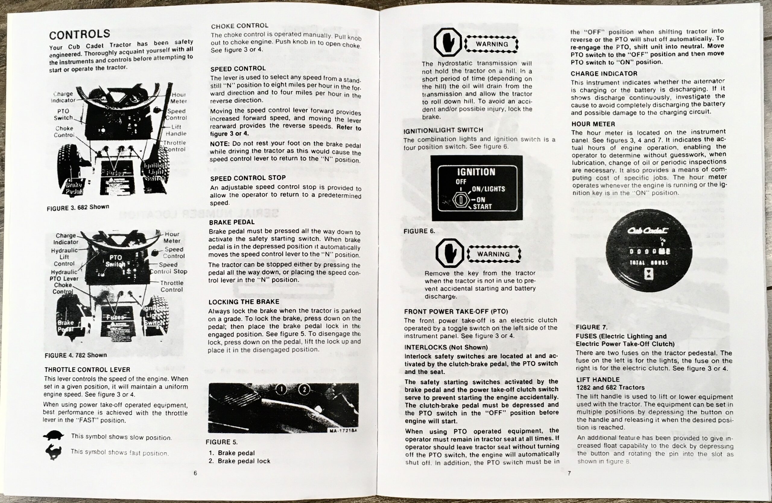 International Cub Cadet 1282 682 782 Tractor Operators Owners Manual Maintenance - Image 5