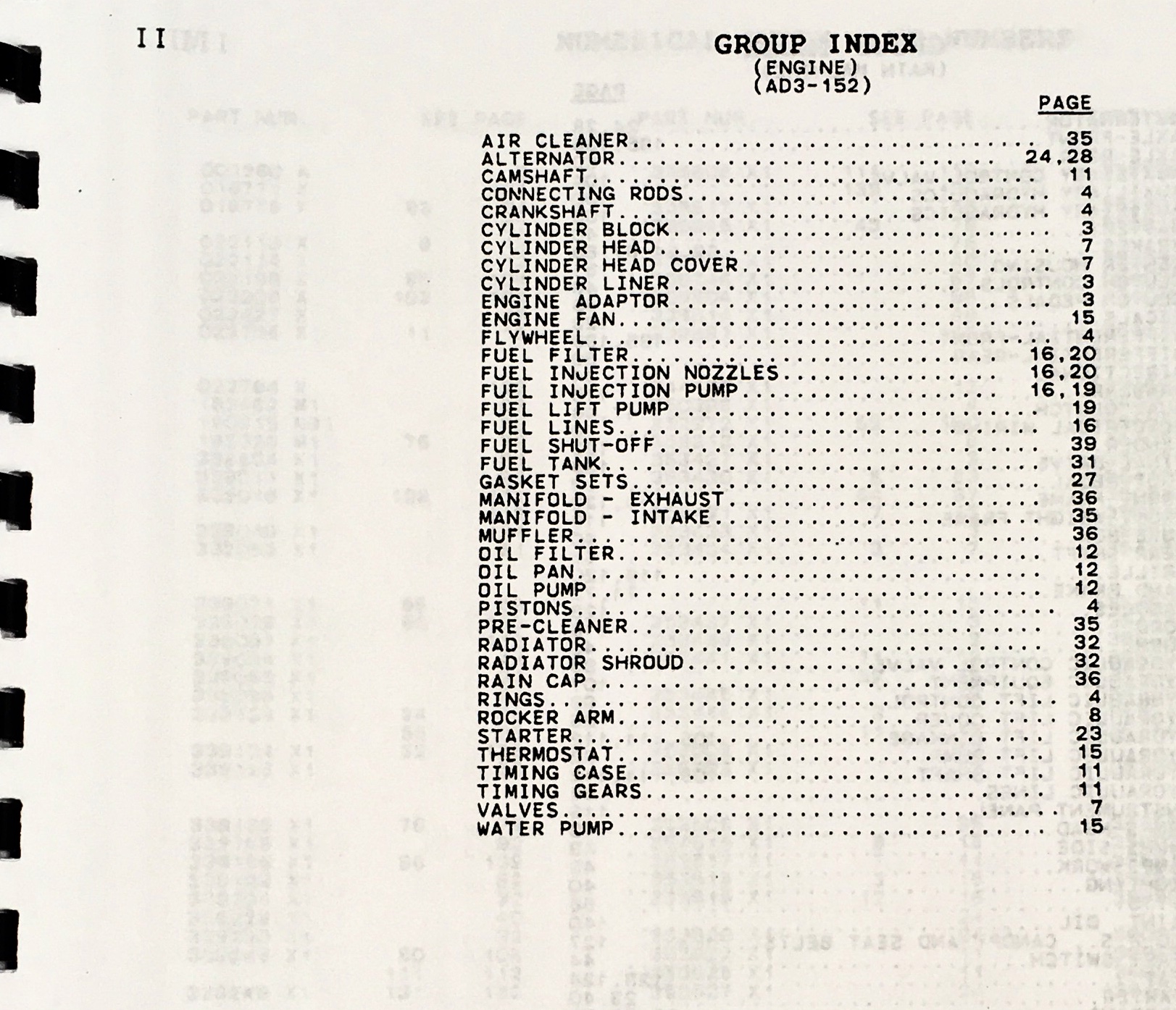 Massey Ferguson 254-4 Tractor Parts Catalog Manual Exploded Views Numbers - Image 4