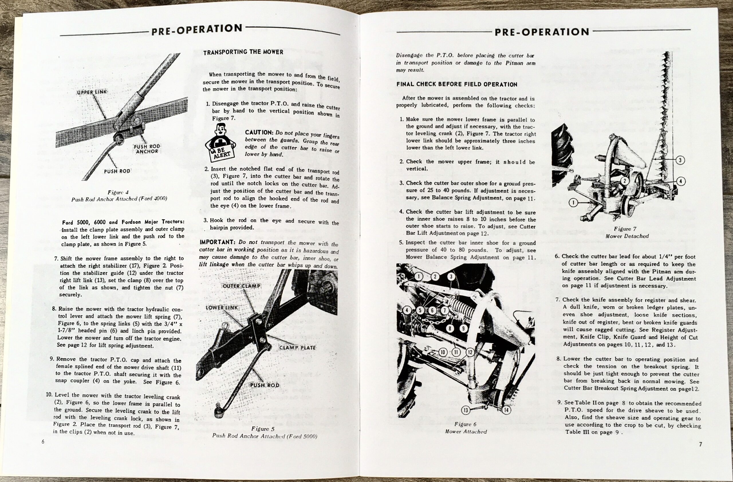 Ford 501 Sickle Bar Mower Operators Owners Manual 2000 3000 4000 5000++ Tractors - Image 3