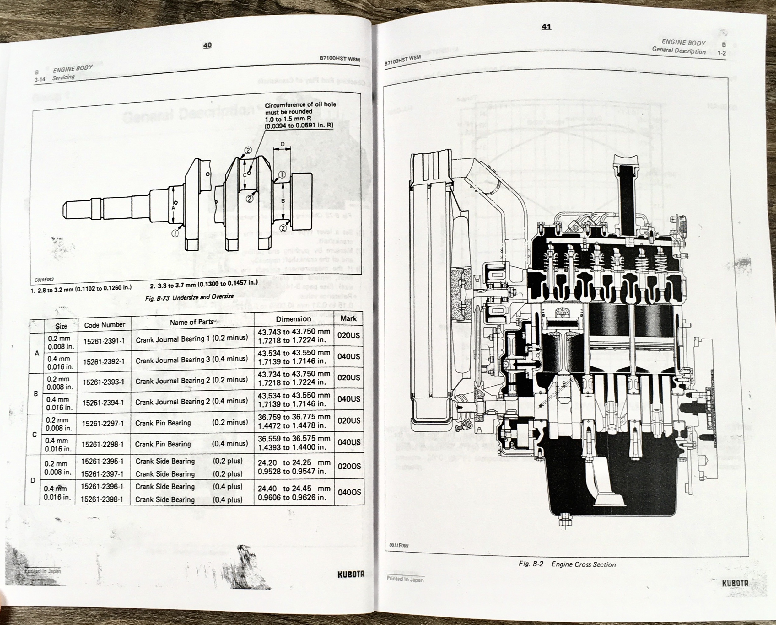 Kubota B6100Hst B7100Hst Tractor Service Repair Manual Technical Shop Book - Image 8