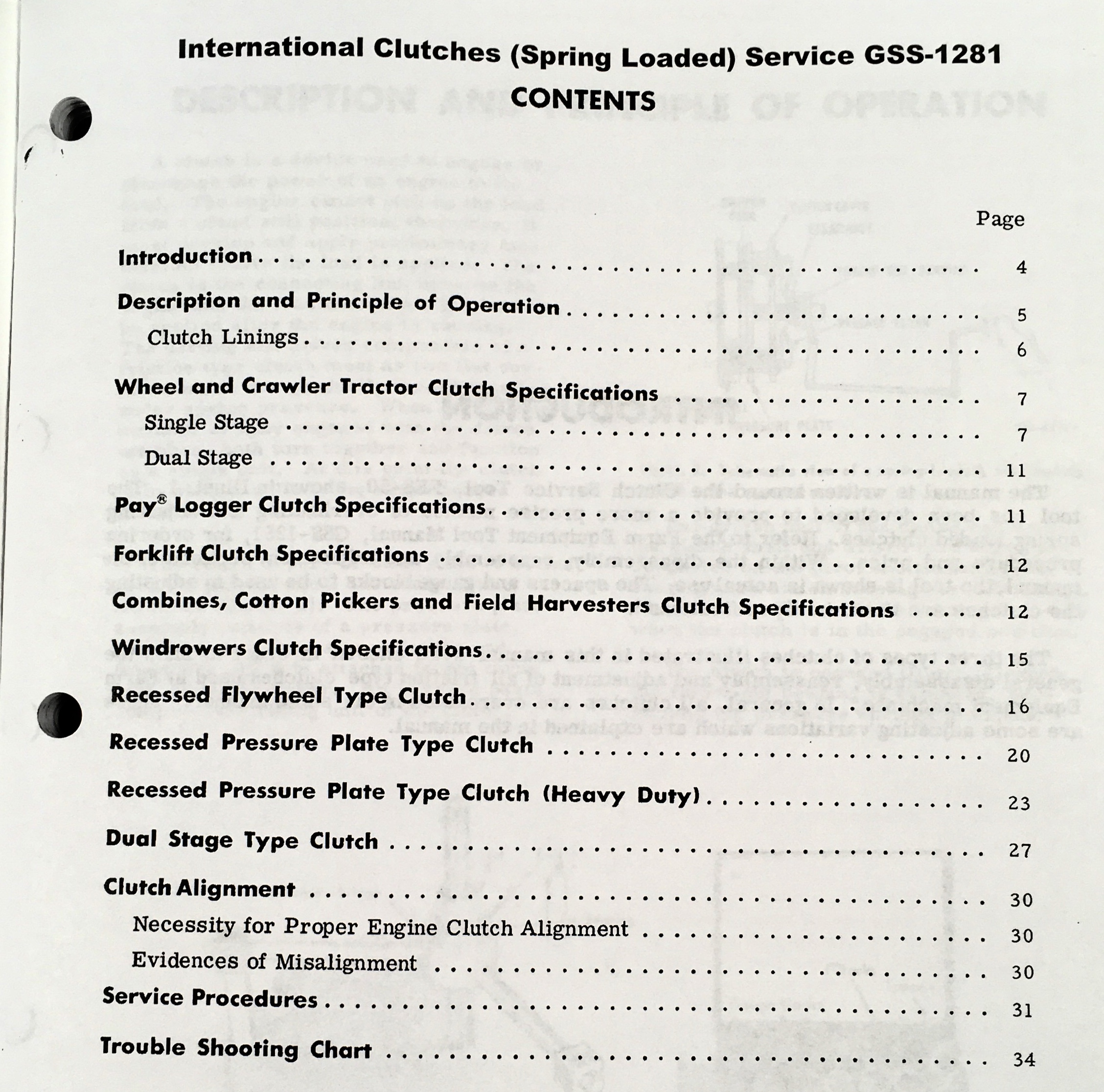 International 674 Gas Tractor Service Parts Operators Manual Engine Chassis - Image 9