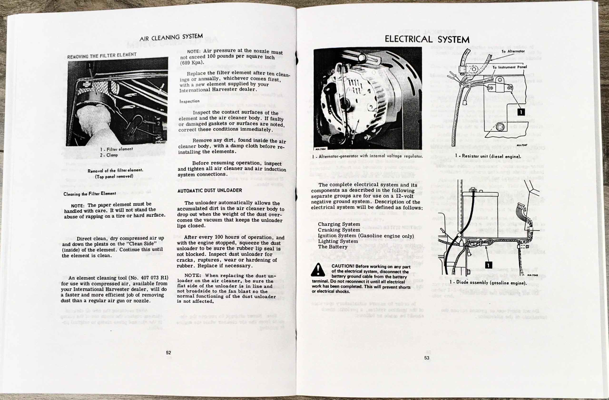 International 674 Gas Tractor Service Parts Operators Manual Engine Chassis - Image 23